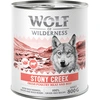 Image de Wolf of Wilderness Adult  Expedition  6 x 800 g pour chien - Stony Creek - volaille, boeuf