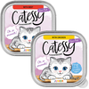 Image de 16x 100g Catessy Junior-Paté Mix (2 sortes) nourriture pour chats humide