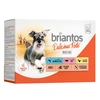 Image de Briantos Delicious Paté 12 x 100 g pour chien - lot mixte : poulet, boeuf, saumon