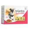 Image de Briantos Bouchées en sauce 12 x 100 g pour chien - poulet, carottes