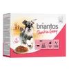 Image de Briantos Bouchées en sauce 12 x 100 g pour chien - boeuf, carottes