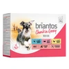 Image de Briantos Bouchées en sauce 12 x 100 g pour chien - lot mixte (poulet, boeuf, saumon)