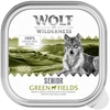 Image de 6 x 300 g Wolf of Wilderness Senior Green Fields agneau et poulet, nourriture humide pour chien