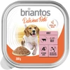 Image de Briantos Delicious Paté 9 x 300 g pour chien   lot mixte : poisson, agneau, boeuf