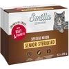 Image de 12 x 85 g Boeuf et carottes sachet fraîcheur Senior Sterilised Smilla
