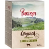 Image de Purizon Adult 6 x 70 g pour chat - sans céréales - filet de poulet, agneau, saumon