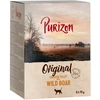 Image de Purizon Adult 6 x 70 g pour chat - sans céréales - filet de poulet, sanglier