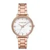 Image de Montre Pyper de Michael Kors à trois aiguilles en alliage doré rose pour femme MK4594