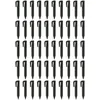 Image de vhbw 50x piquets de fixation pour cÃ¢ble pÃ©riphÃ©rique compatible avec Robomow robot tondeuse - Lot ancrages au sol, plastique noir