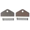 Image de vhbw 2x balais charbon compatible avec Miele T432 SOMMERFRISCHE A, T43 T4323, T432 SOMMERWIND A sÃ¨che-linge, sÃ¨che linge Ã  condensation + ressort