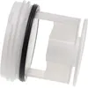 Image de VHBW vhbw Filtre à peluches compatible avec Bosch WFX2868, WFX2862ME, WFX3250, WFX2850, WFX2468 machine à laver, sèche-linge - 6,2 cm, avec joint