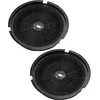 Image de VHBW vhbw 2x Filtres à charbon actif compatible avec Lidl QU2kB2BP, Tonda90ED - 4920001 hotte de cuisine