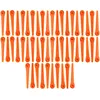 Image de vhbw 50x Lames remplacement pour Gardena RotorCut 5368-20 pour taille gazon - Lames de rechange, orange, plastique