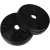 Image de VHBW vhbw 2x Filtres à charbon actif compatible avec Klarstein Aurica 60, Aurica 90, Balzac Silent 90, Down Under hotte aspirante - 17,5 cm
