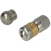 Image de vhbw 2x buses nettoyeur tuyaux compatible avec KrÃ¤nzle , K 2175 TS T, Profi 15-120 TS jet haute pression - filetage 1/8", Rotatif + fixe