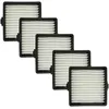 Image de vhbw 5x filtre plissÃ© plat remplacement pour Ryobi 4892210170484, 19484001007 pour aspirateur sans fil Ã  batterie