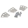 Image de vhbw 9x Lames compatible avec Worx Landroid M500 WG754E tondeuse - Lames de rechange, argentÃ©, acier inoxydable