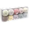 Image de Kit de 10 Pelotes de Fil Chenille Ricorumi Nilli Nilli Pastel - Rico Design(...) - Multicolore