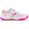 Image de Puma Puma Solarcourt Rct - Femmes Padel Sport Squash Baskets Sneakers Chaussures Blanc-Rose 107296-03 - 37