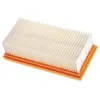 Image de vhbw Filtre plissÃ© plat compatible avec Nilfisk Attix 33-2L IC Mobile aspirateur sec et humide - Filtre de refroidissement du moteur