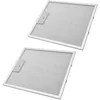 Image de VHBW vhbw 2x filtres permanent à graisse remplacement pour Electrolux 50273928007, 5027392800-7 pour hotte de cuisine - 30,55 x 26,75 x 0,85 cm, métal
