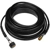 Image de vhbw Tuyau de rallonge 20 m compatible avec KÃ¤rcher K 2.36 M T 50, K 2.38 D plus nettoyeur haute pression avec connexion M22 x 1,5, noir