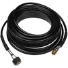 Image de VHBW vhbw Tuyau de rallonge 20 m compatible avec Kärcher K 4.91 MD T 200, K 4.98 MD T 300 nettoyeur haute pression avec connexion M22 x 1,5, noir