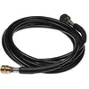 Image de vhbw Tuyau de rallonge 5 m compatible avec King/Top Craft jusque 2013 nettoyeur haute pression avec connexion M22 x 1,5, noir