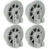 Image de vhbw 4x Roulette pour panier infÃ©rieur compatible avec Airlux lave-vaisselle - DiamÃ¨tre 35 mm