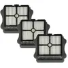 Image de vhbw 3x filtre plissÃ© plat compatible avec Tineco Floor One S5, Floor One S3 aspirateur sec/humide, aspirateur - ÃlÃ©ment filtrant