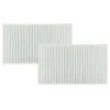 Image de vhbw 2x filtre Ã  pollen compatible avec Miele T 4804 C, T 4464 C, T 4465 C, T 4805 C sÃ¨che-linge