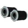 Image de vhbw 2x filtre compatible avec LG VC-7050 HTC, VC-7050, VC-7040, VC-7040 NT 831049, VC-70500 HT aspirateur - filtre HEPA gris / noir