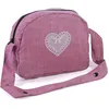 Image de Sac Ã  langer pour poussettes de poupÃ©es jean rose