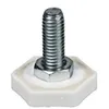 Image de Pied avant compatible avec WHIRLPOOL 481246248054 filetage M8 pour machine Ã  laver et sÃ¨che-linge