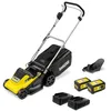Image de Tondeuse Ã  gazon sans fil 36 V Karcher LMO 4-18 Dual avec 2 batteries 18V-5Ah- moteur brushless- autonomie 450 mÂ²- coupe 37 cm