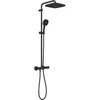 Image de Colonne de douche avec mitigeur thermostatique - Economie d'eau - GROHE Vitalio Comfort 250 - Noir Mat - 266962431
