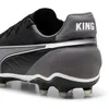 Image de Puma Chaussures De Football King Match Fg/Ag Unisexe, Chaussures, Noir/Blanc/Cool Dark Gris, 40