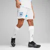 Image de Puma Olympique De Marseille 24/25 Shorts Men, VÃªtements, Blanc/Azure, M