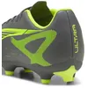 Image de Puma Chaussures De Football Ultra 5 Play Fg/Ag Unisexe, Chaussures, Matte Aged Silver/Jaune Alert/Aged Silver, 40