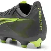 Image de Puma Chaussures De Football Ultra 5 Match Fg/Ag Unisexe, Chaussures, Matte Aged Silver/Jaune Alert/Aged Silver, 40