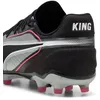 Image de Puma Chaussures De Football King Match Fg/Ag Unisexe, Chaussures, Silver/Noir/Sun Struck, 39
