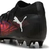Image de Puma Chaussures De Football Future 8 Match Mxsg Unisexe, Chaussures, Noir/Blanc/Glowing Rouge, 43