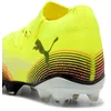 Image de Puma Chaussures De Football Future 8 Match Fg/Ag Unisexe, Chaussures, Jaune Alert/Noir/Sun Struck, 42.5