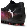 Image de Puma Chaussures De Football Future 8 Pro Mg Unisexe, Chaussures, Noir/Blanc/Glowing Rouge, 40.5