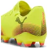 Image de Puma Chaussures De Football Future 8 Play Fg/Ag Unisexe, Chaussures, Jaune Alert/Noir/Sun Struck, 42.5