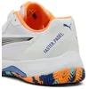 Image de Puma Chaussures De Padel Nova Court, Chaussures, Blanc/Noir/Vivid Bleu, 42.5