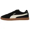 Image de Chaussures Basses Cuir Ou Simili Puma Puma Club Ii Era Suede Noir - 41