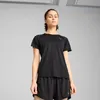 Image de Puma T-Shirt De Running Velocity Femme, VÃªtements, Noir, Xs
