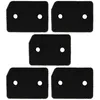 Image de vhbw 5x filtre mousse sÃ¨che linge compatible avec Miele TKS800-50, TKS650WP, TKS600-50, TMB140WP, TMB100-40, TKS850WP, TKS350WP, TKS300-50 sÃ¨che-linge