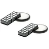 Image de vhbw Lot de 4 filtres compatible avec Rowenta Silence Force Cyclonic Home & Car RO7274EA aspirateur - filtre EPA, filtre prÃ©-moteur